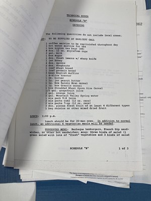 Lot 557 - CONTRACTS AND CONCERT BOOKING ARCHIVE - YES, 1984-1991.