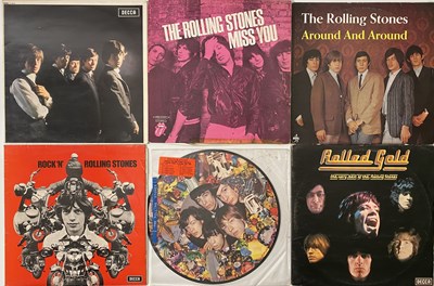 Lot 986 - ROLLING STONES - LPs & BOOK COLLECTION