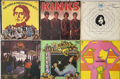 Lot 987 - THE KINKS - LP COLLECTION