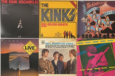 Lot 987 - THE KINKS - LP COLLECTION