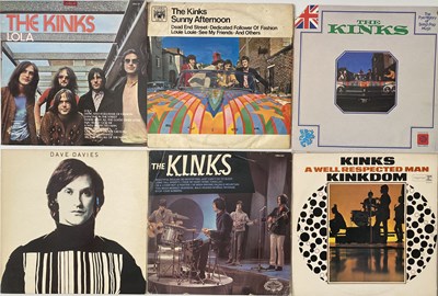 Lot 987 - THE KINKS - LP COLLECTION