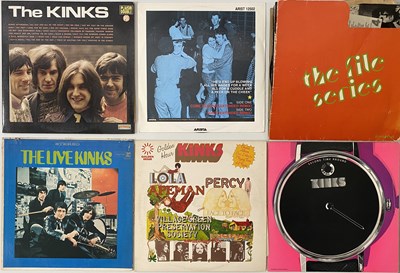 Lot 987 - THE KINKS - LP COLLECTION