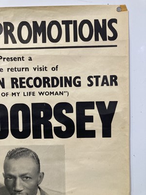 Lot 242 - LEE DORSEY CONCERT POSTER C 1960S.