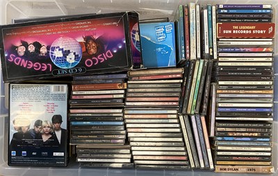 Lot 1056 - ROCK / SOUL / POP - CD / BOOKS / DVD / VHS COLLECTION