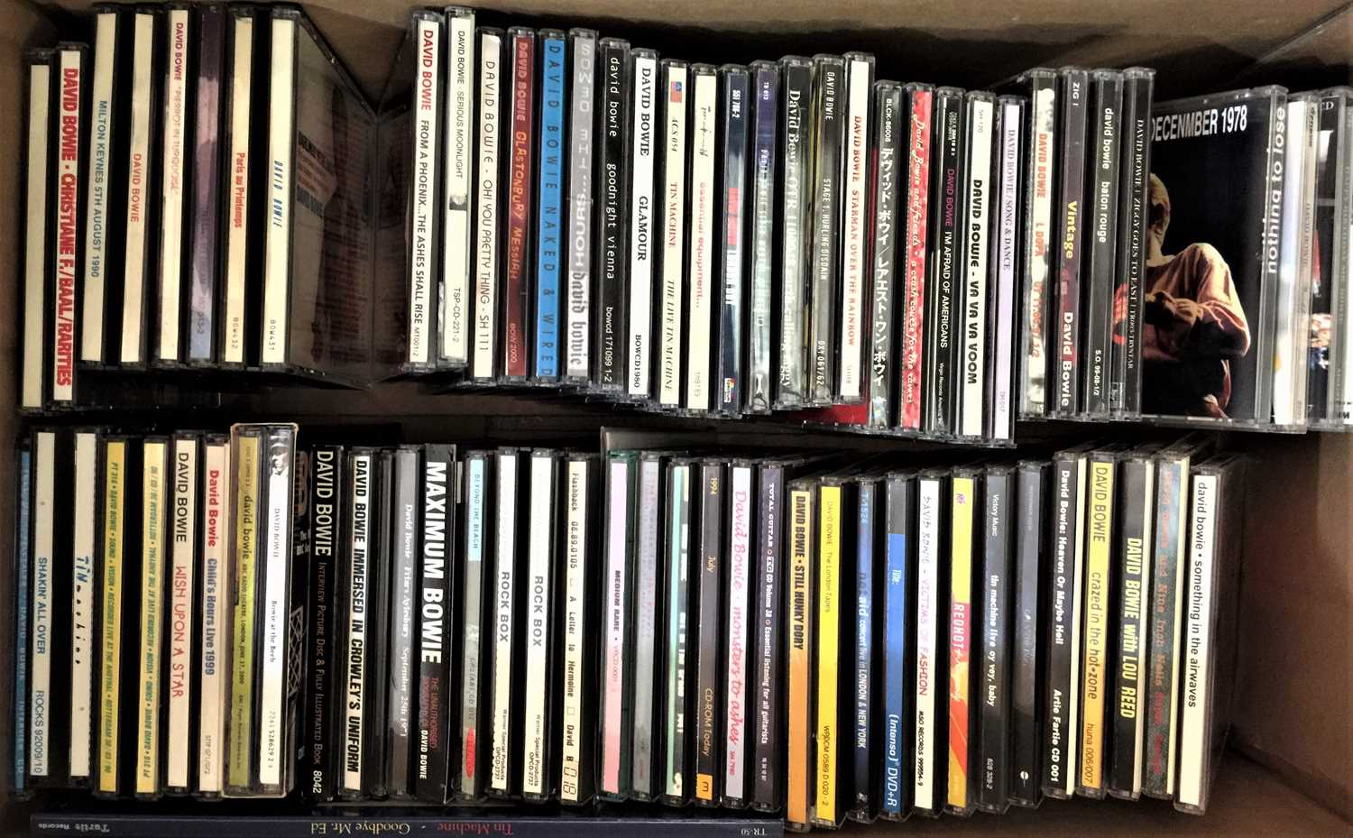Lot 31 - David Bowie - CD Collection (Private And Live Recordings)