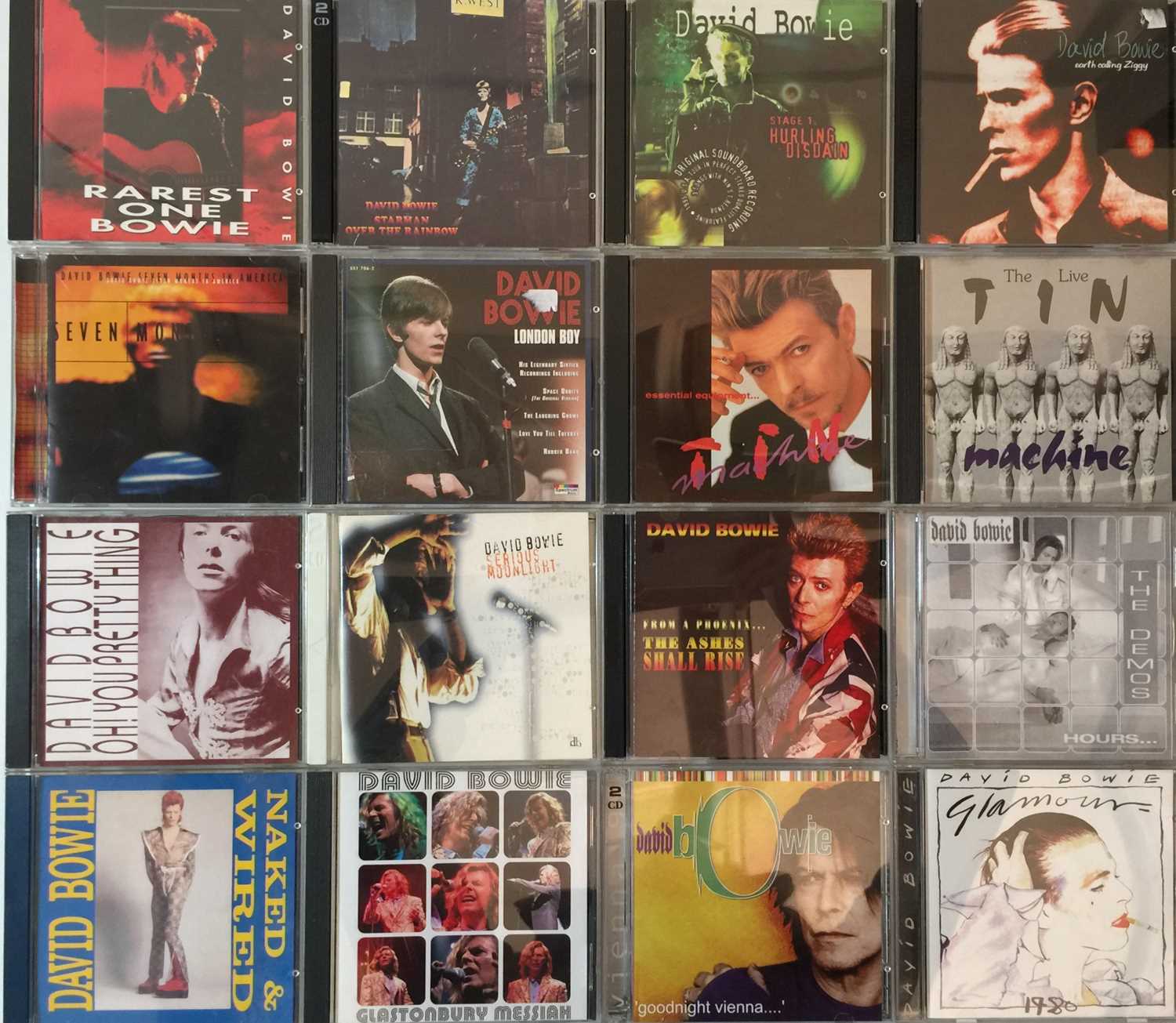 Lot 31 - David Bowie - CD Collection (Private And Live