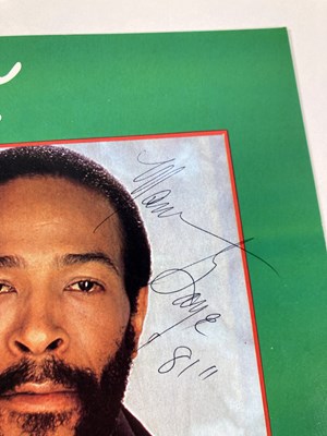 Lot 319 - MARVIN GAYE - SIGNED CONCERT PROGRAMME.