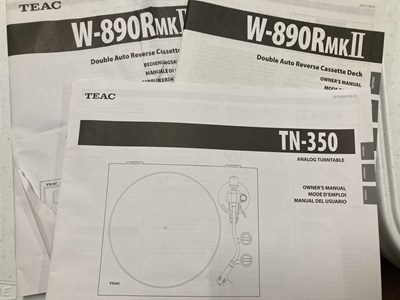 Lot 19 - HIFI EQUIPMENT (TEAC, SONY, NAD).