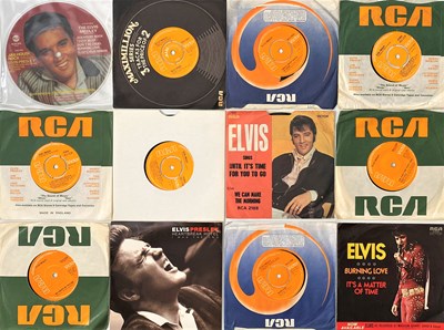 Lot 1046 - ELVIS PRESLEY - UK 7" RCA COLLECTION