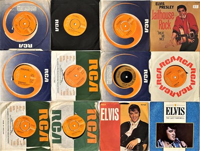 Lot 1046 - ELVIS PRESLEY - UK 7" RCA COLLECTION