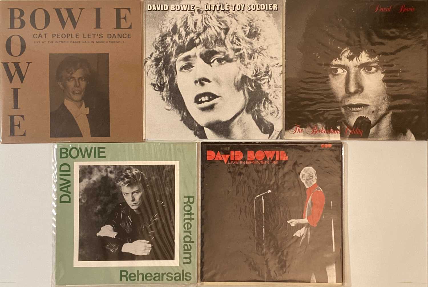 Lot 36 - David Bowie - Private Release LPs