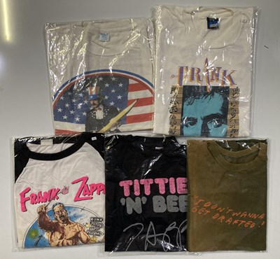 Lot 376 - FRANK ZAPPA - ORIGINAL CONCERT/TOUR T-SHIRTS.