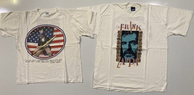 Lot 376 - FRANK ZAPPA - ORIGINAL CONCERT/TOUR T-SHIRTS.