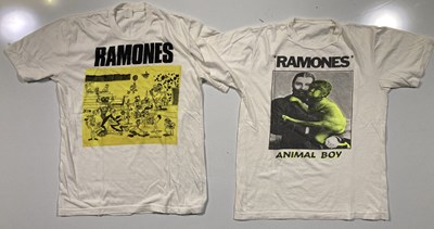 Lot 377 - THE RAMONES - VINTAGE T-SHIRT COLLECTION.