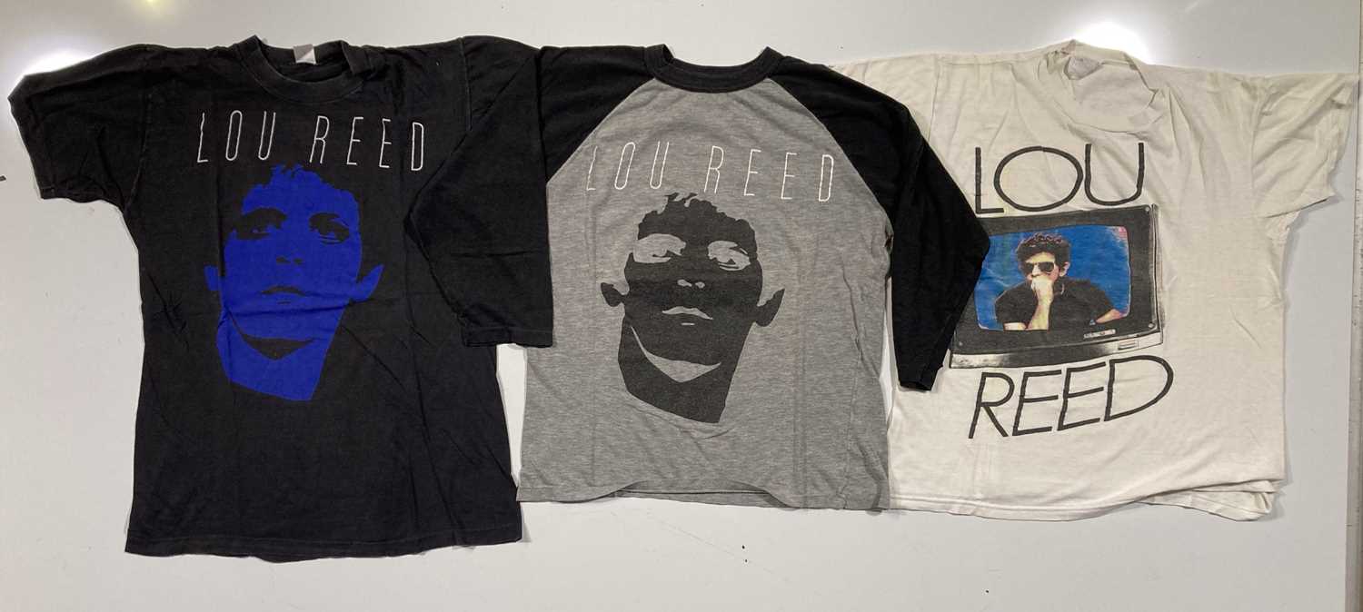 Lot 380 - LOU REED - VINTAGE T-SHIRTS.