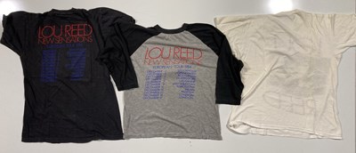 Lot 380 - LOU REED - VINTAGE T-SHIRTS.