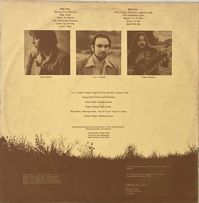 Lot 95 - WAITING FOR THE SUN - WAITING FOR THE SUN LP (ORIGINAL UK COPY - PROFILE RECORDS GMOR 167)