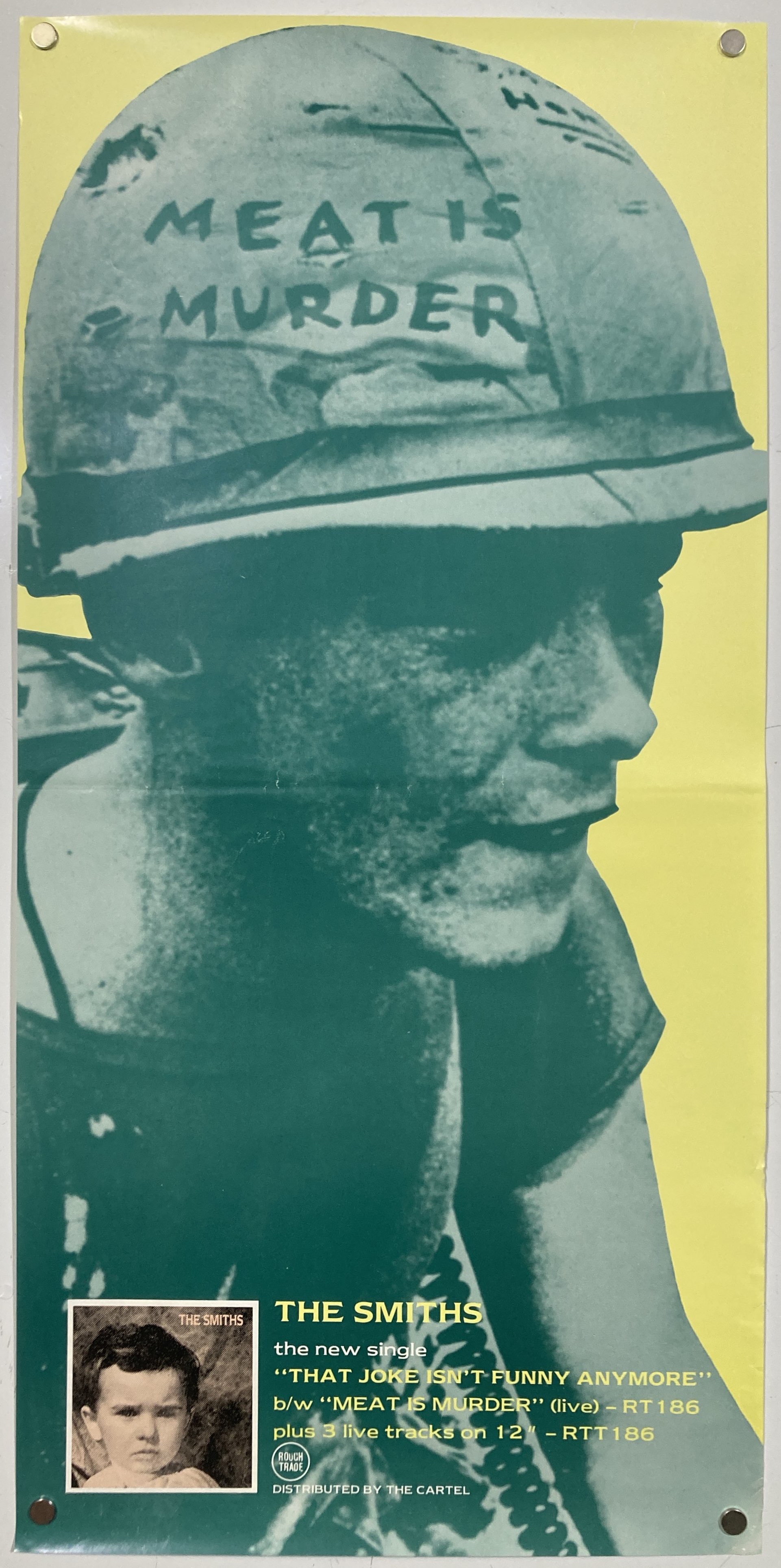 THE SMITHS MEAT IS MURDER 特大 A1 ポスター THE SMITHS Meat Is Murder 