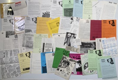 Lot 79 - ROUGH TRADE - PROMOTIONAL NEWSLETTER ARCHIVE INC THE FALL / SCRITTI POLITTI / DEPECHE MODE.