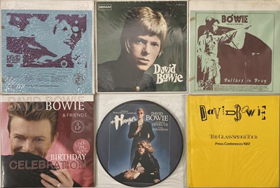 Lot 1153 - DAVID BOWIE - OVERSEAS/PRIVATE LP COLLECTION