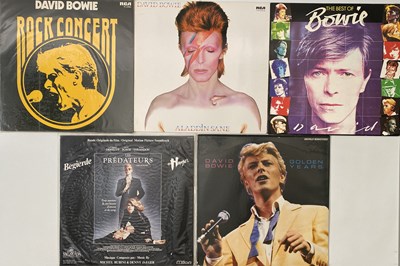 Lot 1154 - DAVID BOWIE - OVERSEAS/PRIVATE LP COLLECTION