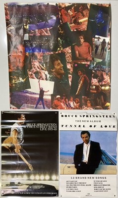 Lot 131 - BRUCE SPRINGSTEEN - POSTER COLLECTION INC SHOP DISPLAY BOARD.