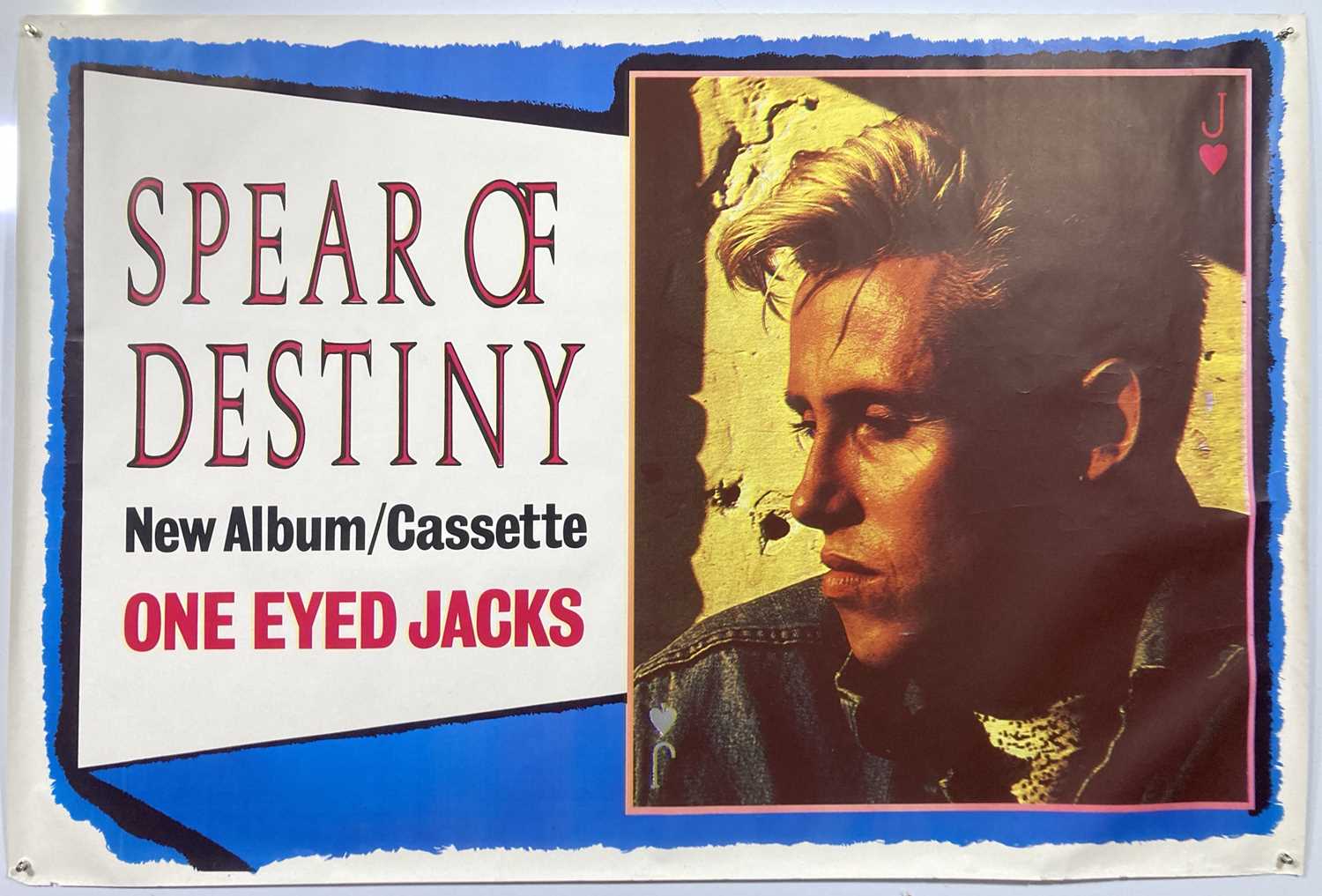 Lot 260 - SPEAR OF DESTINY POSTERS INC FULLY SIGNED.