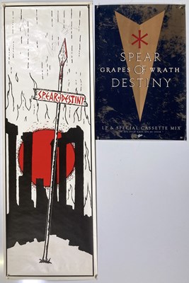 Lot 260 - SPEAR OF DESTINY POSTERS INC FULLY SIGNED.