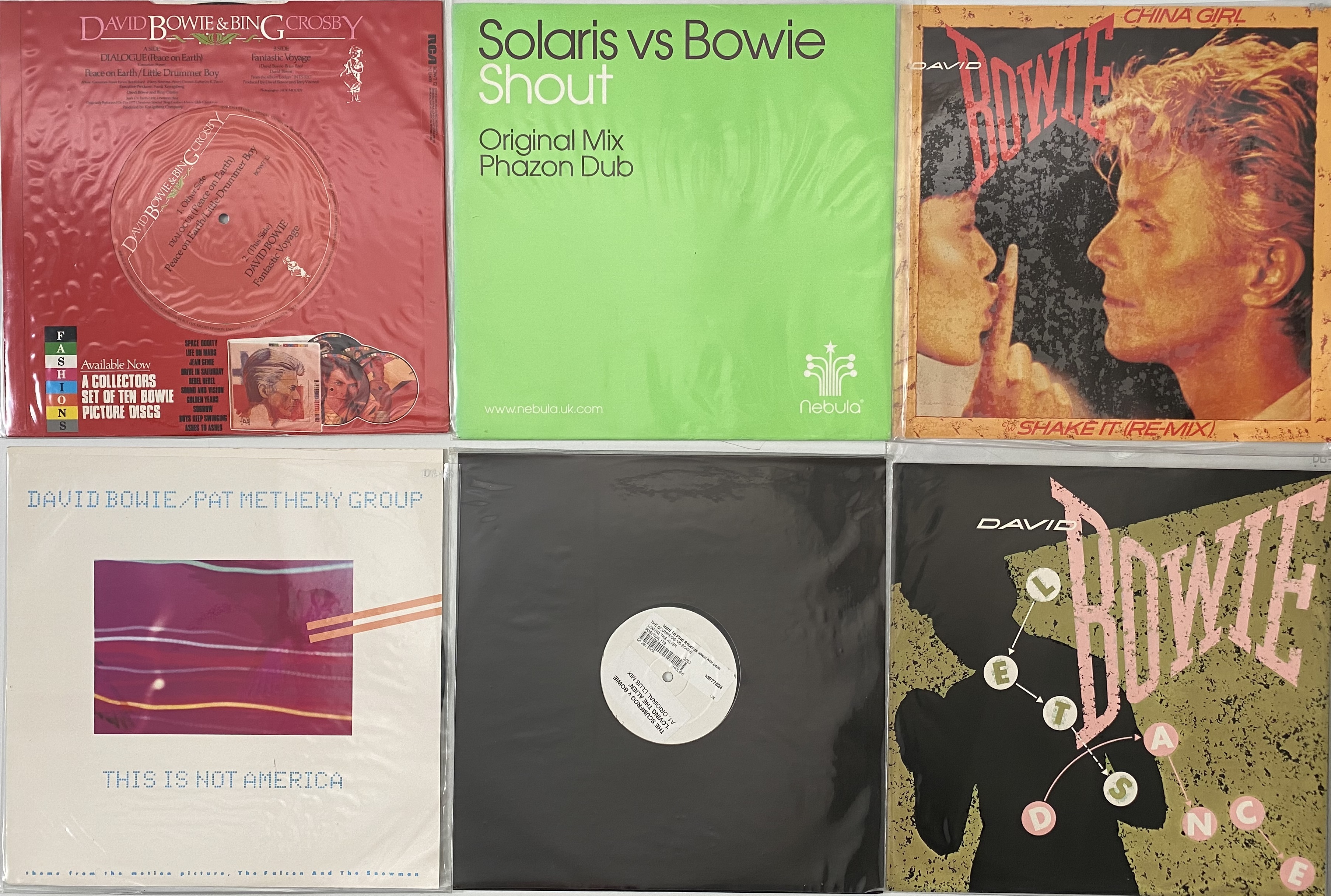 Lot 1156 - DAVID BOWIE - 12" COLLECTION