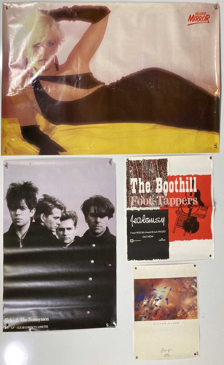 Lot 262 - 1980S PROMOTIONAL POSTERS -  POP / NEW WAVE / INDIE.