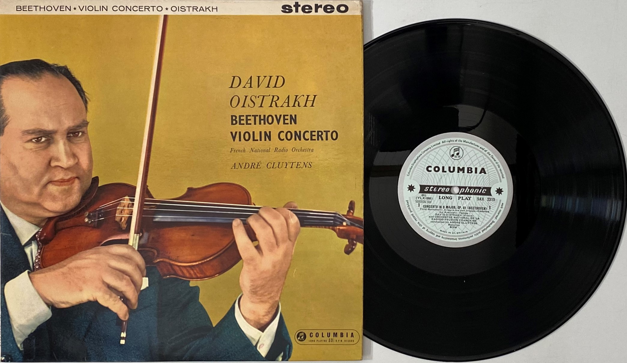 Lot 1080 DAVID OISTRAKH BEETHOVEN VIOLIN CONCERTO lot-1080-david-oistrakh-beethoven-violin-concerto