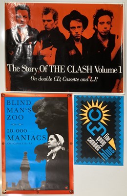 Lot 263 - 1980S PROMOTIONAL POSTERS -  POP / NEW WAVE / INDIE TO INC PRINCE / THE CLASH.
