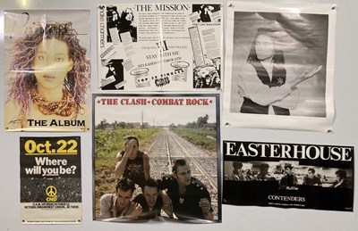 Lot 263 - 1980S PROMOTIONAL POSTERS -  POP / NEW WAVE / INDIE TO INC PRINCE / THE CLASH.