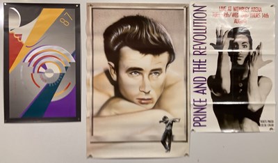 Lot 263 - 1980S PROMOTIONAL POSTERS -  POP / NEW WAVE / INDIE TO INC PRINCE / THE CLASH.