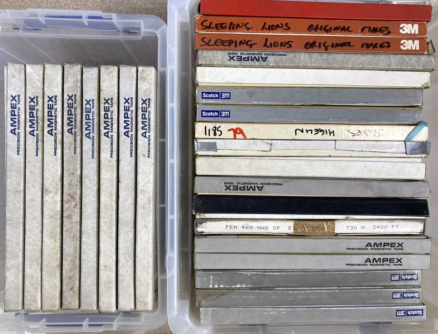 Lot 458 - MASTER TAPE ARCHIVE - 1970S RECORDINGS FROM STRAWBERRY STUDIOS.