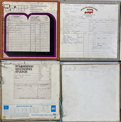 Lot 458 - MASTER TAPE ARCHIVE - 1970S RECORDINGS FROM STRAWBERRY STUDIOS.