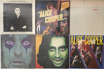 Lot 1165 - ALICE COOPER - LP/12"/7" COLLECTION (PLUS CD BOX SETS)