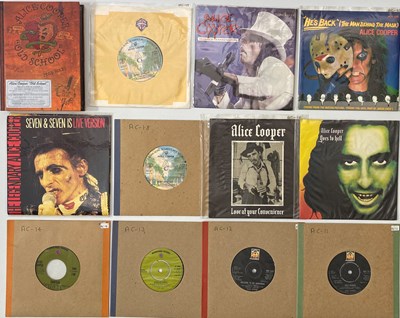 Lot 1165 - ALICE COOPER - LP/12"/7" COLLECTION (PLUS CD BOX SETS)