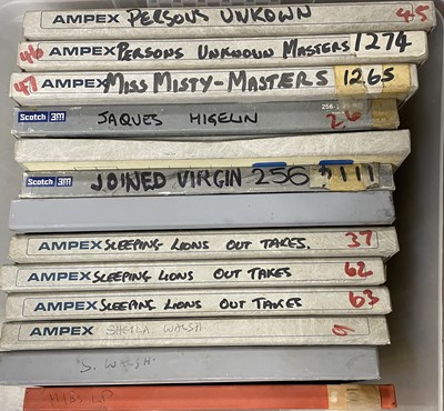 Lot 469 - MASTER TAPE ARCHIVE - STRAWBERRY STUDIOS RECORDINGS.