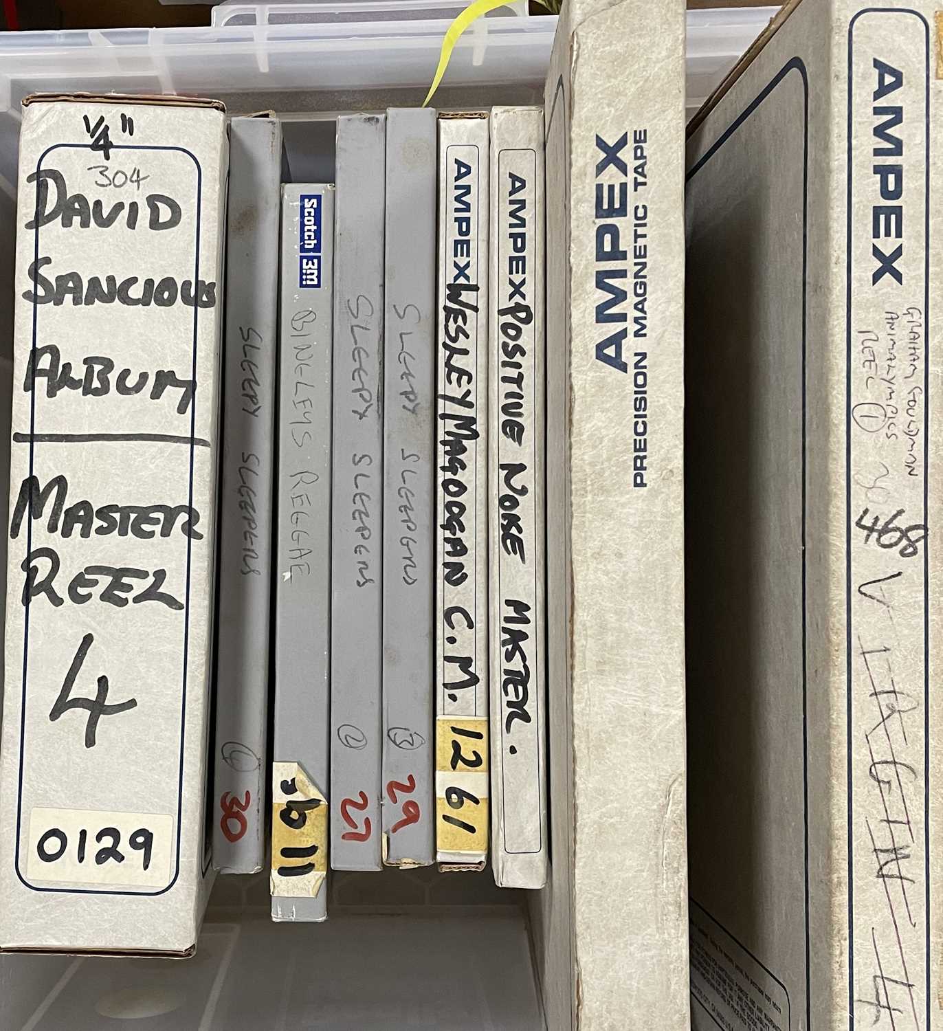 Lot 469 MASTER TAPE ARCHIVE STRAWBERRY STUDIOS