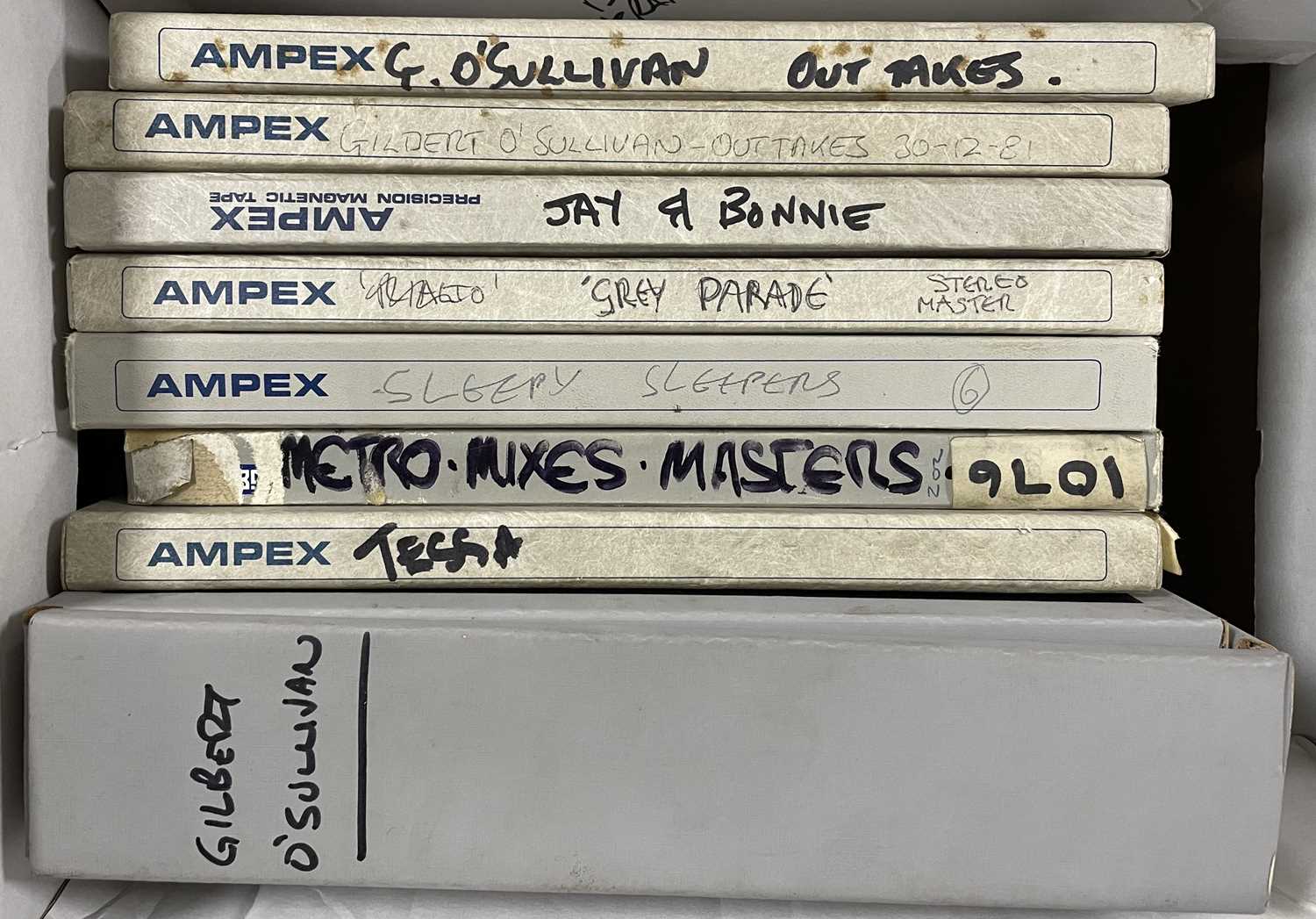 Lot 471 MASTER TAPE ARCHIVE STRAWBERRY STUDIOS