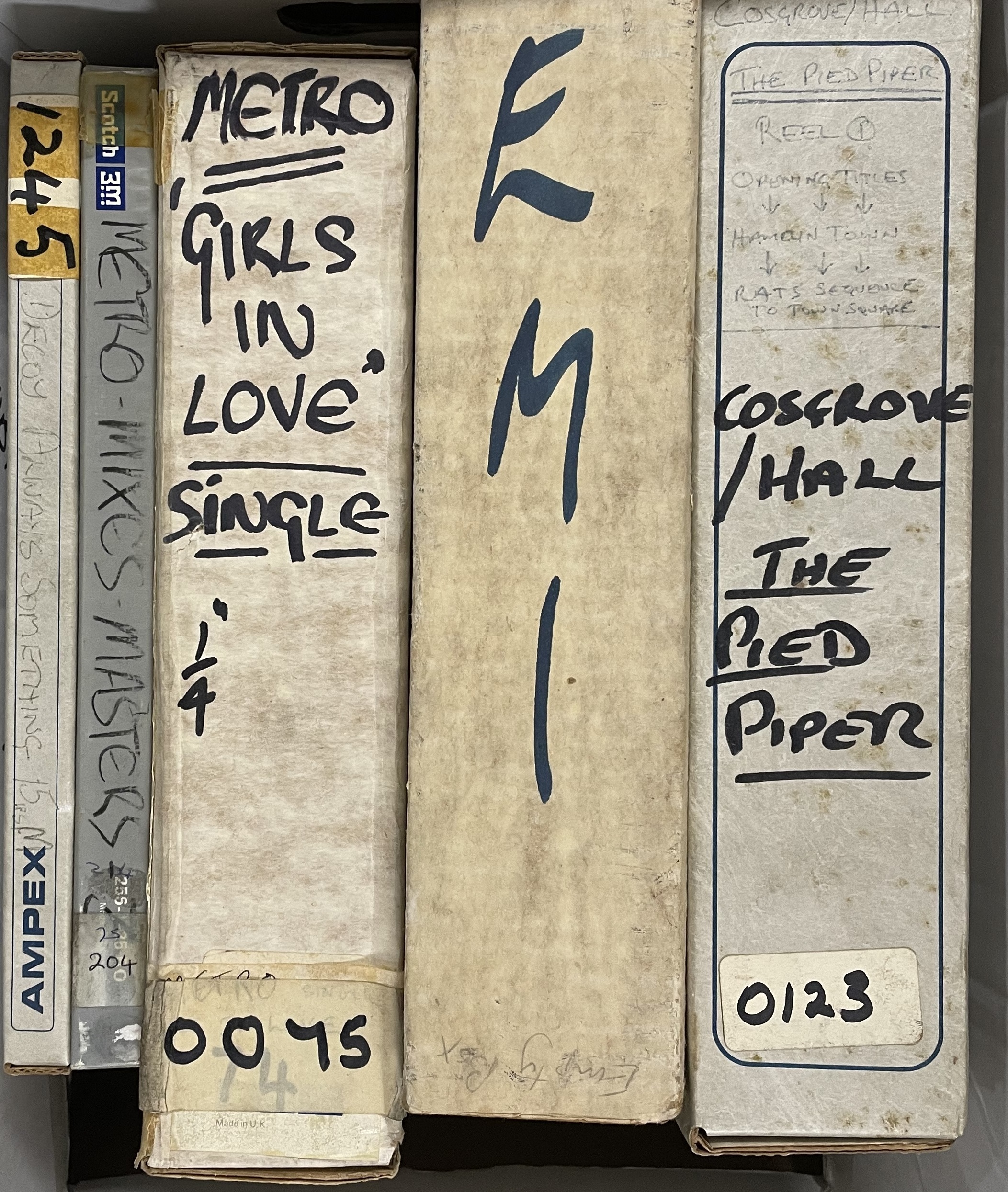 Lot 471 MASTER TAPE ARCHIVE STRAWBERRY STUDIOS