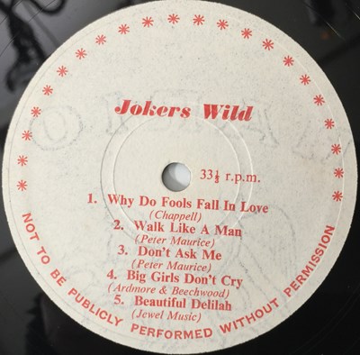Lot 99 - JOKERS WILD - JOKERS WILD LP (REGENT SOUND LIMITED - RSLP 0027)