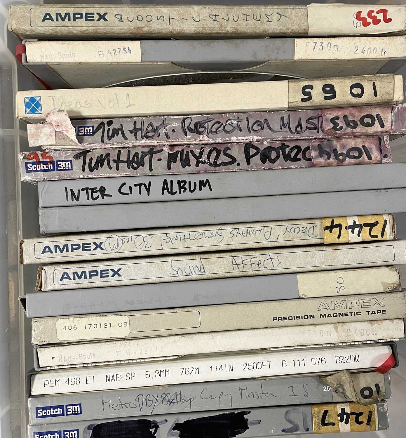 Lot 470 MASTER TAPE ARCHIVE STRAWBERRY STUDIOS