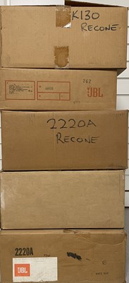Lot 21 - BOXED JBL SPEAKER CONES.