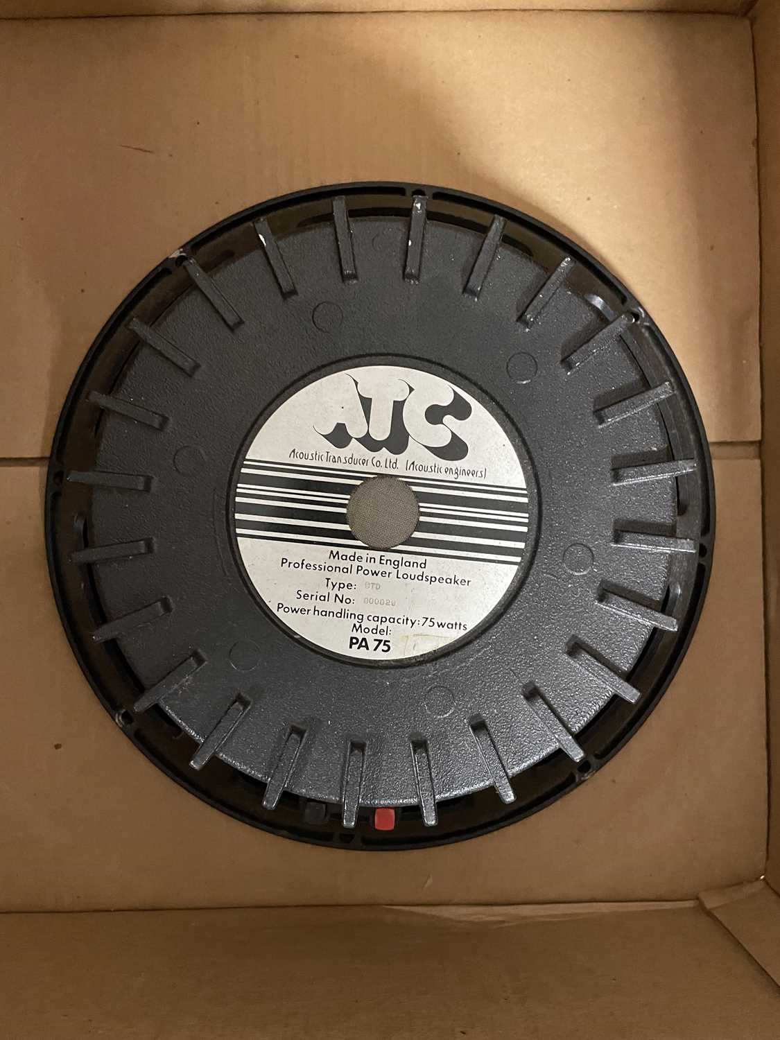 Lot 23 BOXED JBL SPEAKER CONES.