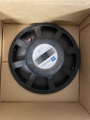 Lot 24 - BOXED JBL SPEAKER CONES.