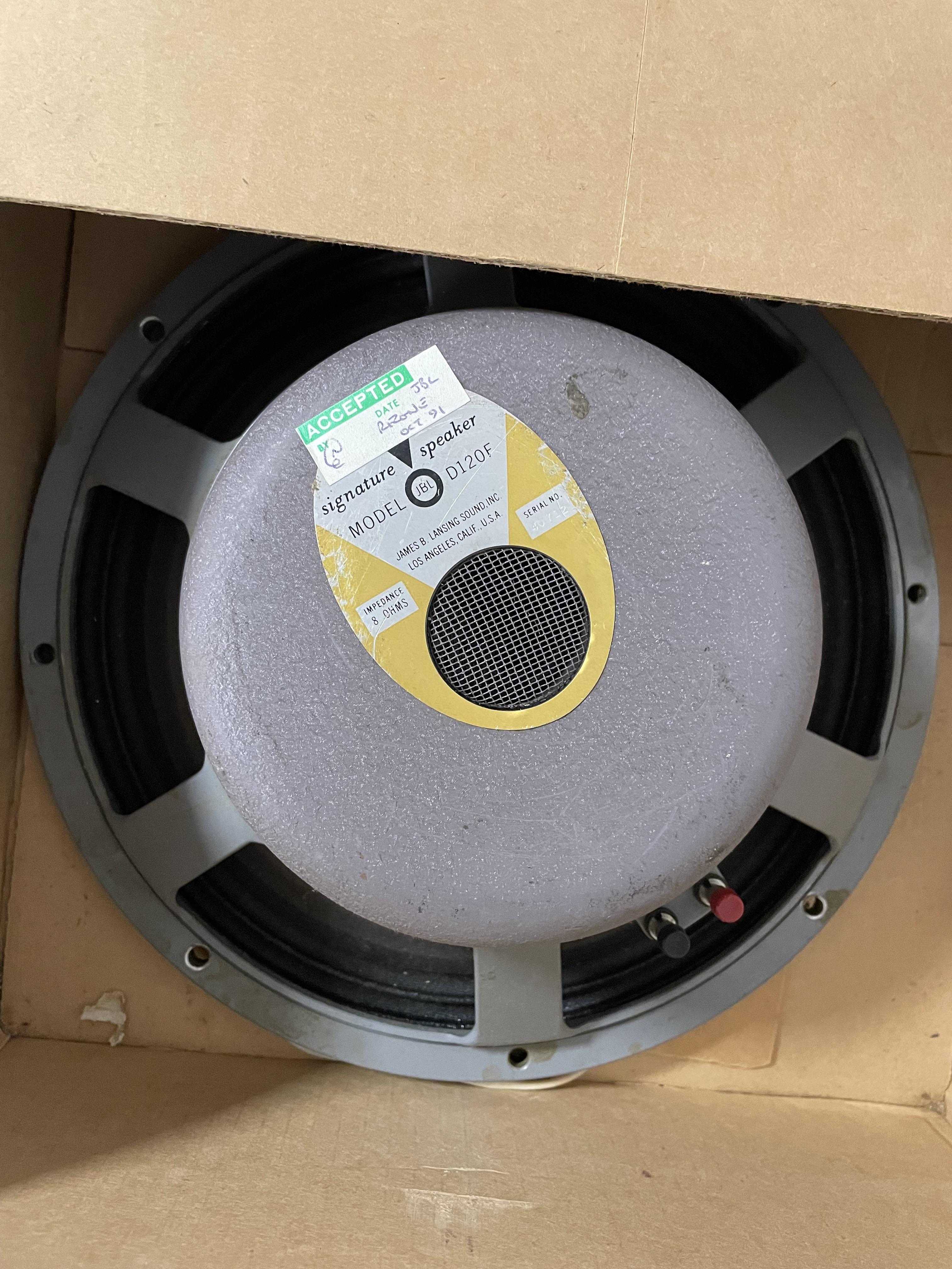 Lot 25 SPEAKER CONES INC AXIOM / JBL.