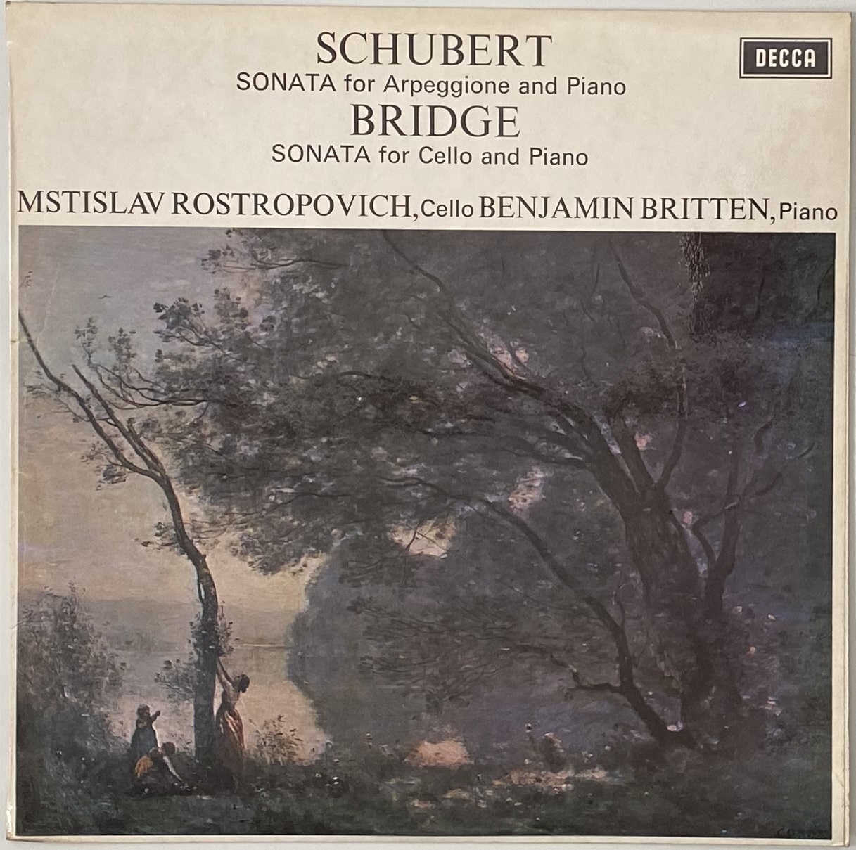 Lot 1087 - ROSTROPOVICH/ BRITTEN - SCHUBERT/ BRIDGE:
