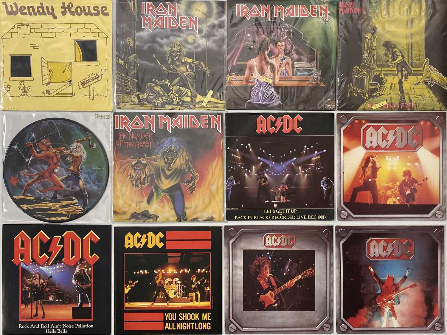 Lot 1075 - CLASSIC/ HEAVY ROCK - 7